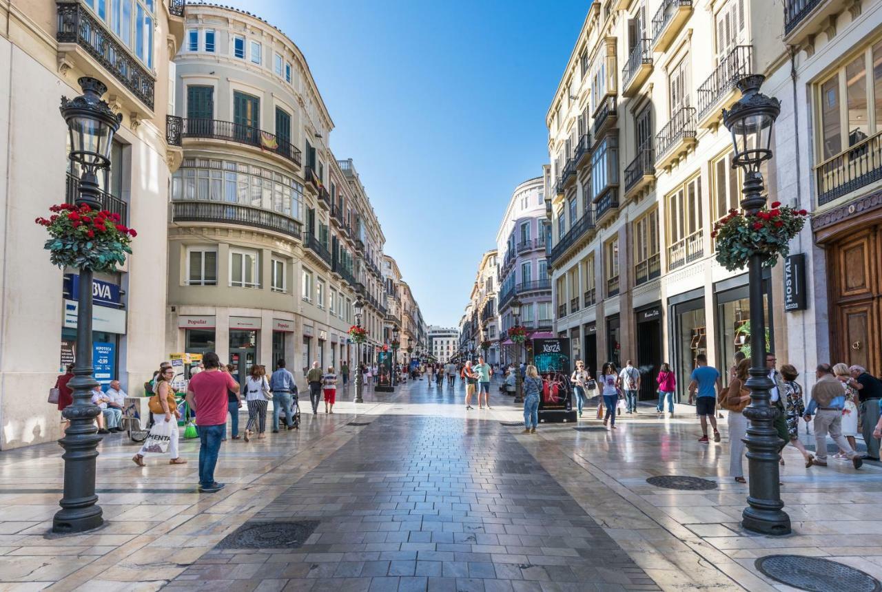 Malaga Centre Apartment With Parking Exterior foto